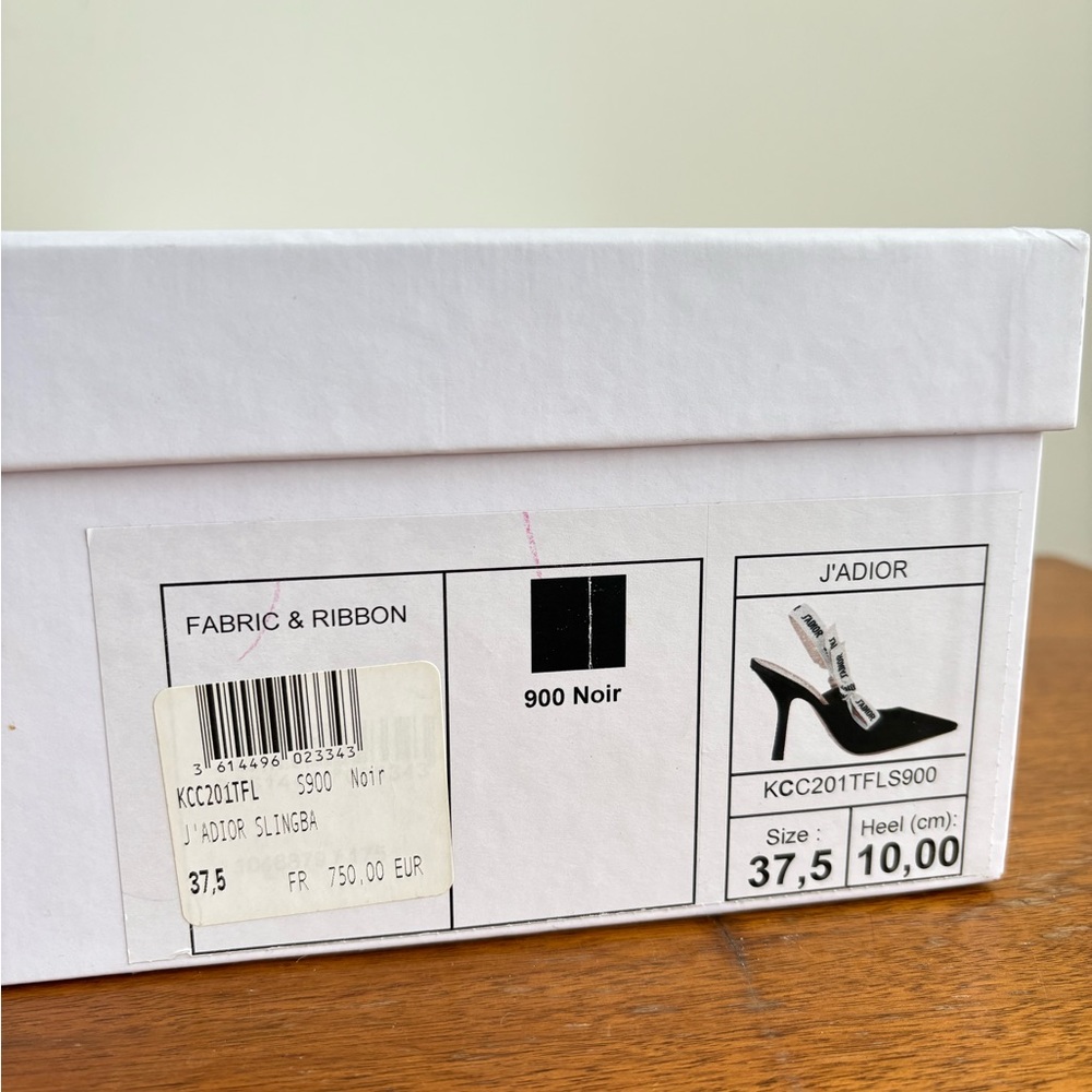 Dior Ribbon Slingback Heels - Picture 9 of 9
